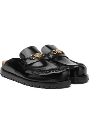 VERSACE Slippers & Mules - Sandals Black in