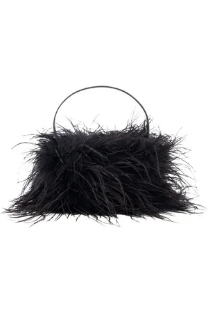 Alexander Wang Crossbody bags - Heiress Medium Handbag - Feather - Black in