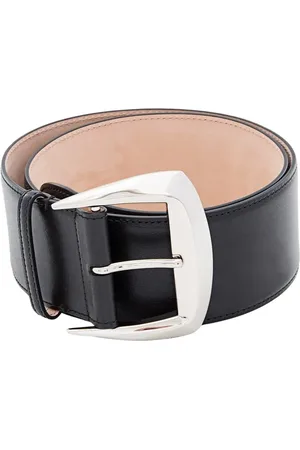 Alexander McQueen Riemen - Leather Belt With Buckle in