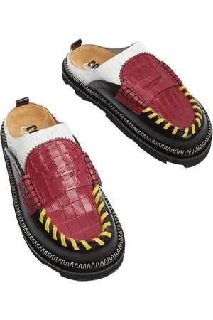 Colville Slippers & Mules - College Chunky Mules in
