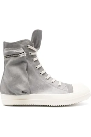 Rick Owens Low-Top Sneakers - Denim Cargo Sneaks Pearl/milk/milk in
