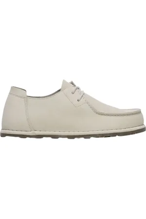 Birkenstock Loafers - Utti Lace Loafers Off White 1029575 in