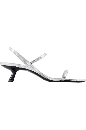 ANINE BING Sandalen - Hilda Pumps - Leather - Silver in