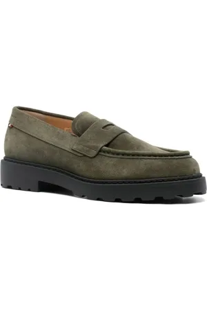 Bally Loafers - Flat shoes Green in