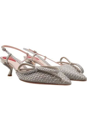 Roger Vivier Pumps & high heels - Virgule Crystal Buckle Slingsback Pumps in
