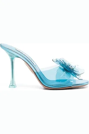Aquazzura Slippers & Mules - Sandals Blue in