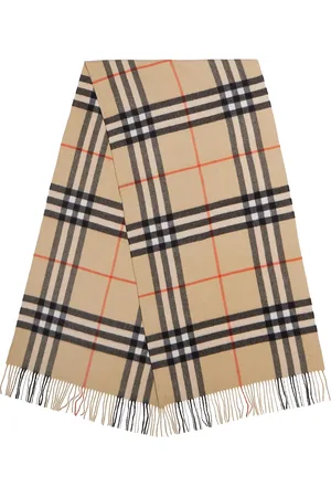 Burberry Sjaals & halsdoeken - Washed Giant Checked Scarf in