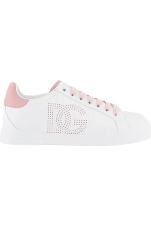 Dolce & Gabbana Low-Top Sneakers - Dames Portofino Sneaker /Roze in