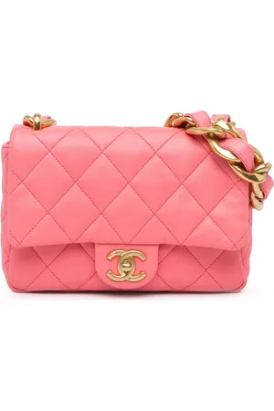 CHANEL Hobo bags - 2021-2024 Small Quilted Lambskin Funky Town Flap in
