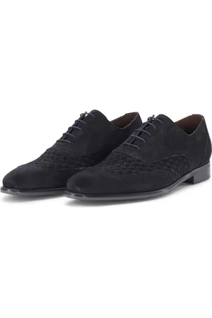 Van Bommel Low-Top Sneakers - Schnürschuh aus Veloursleder in