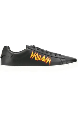 Dsquared2 Low-Top Sneakers - Tennis Rock Logo Sneakers in