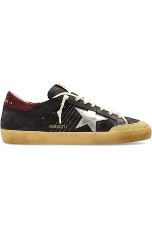 Golden Goose Low-Top Sneakers - Brown Super Star Classic Sneakers in