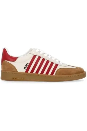 Dsquared2 Low-Top Sneakers - Heren Lace-Up Low Top Sneakers in