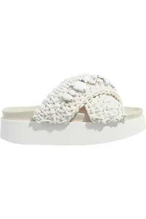 INUIKII Slippers & Mules - Woven Stones Platform in