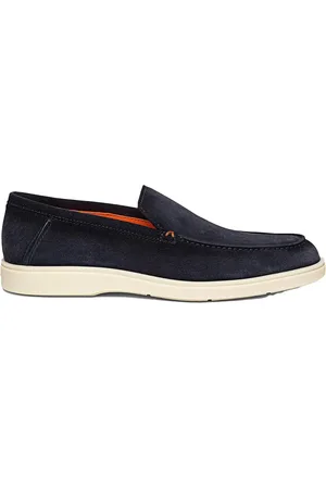 santoni Loafers - Men?s suede loafer in