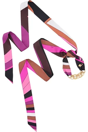 Puccini Armbanden - Silk Twill Bandeau Chain Bracelet in