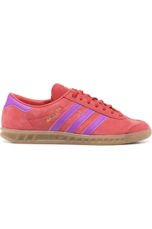 adidas Low-Top Sneakers - Hamburg W Red/purple Burst/gum 3 in