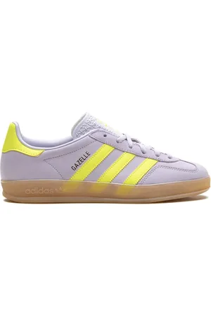 adidas Low-Top Sneakers - Gazelle Indoor W Silver Dawn/solar Yellow/gum in
