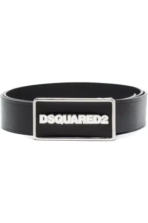 Dsquared2 Riemen - Logo-Buckle Leather Belt in