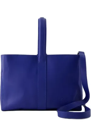 Inès de la Fressange Crossbody bags - Leonore Bag - Leather - Blue Cobalt in