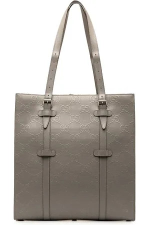 Gucci Hobo bags - GG Embossed Leather Vertical Tote in