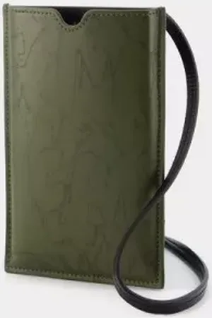 Alexander McQueen Pochettes - The Phone Holder Crossbody - Nylon - Khaki in