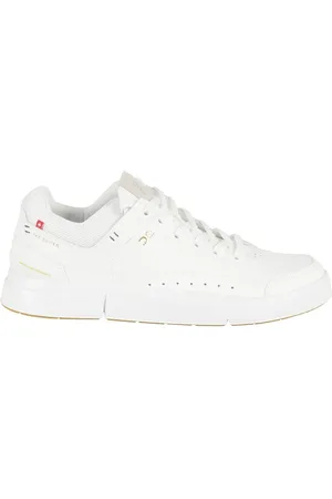 On Running Low-Top Sneakers - White Sneakers With Vegan Leather Upper in