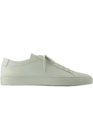 COMMON PROJECTS Low-Top Sneakers - Original Achilles Low Sneakers - Leather - Green in