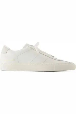 COMMON PROJECTS Low-Top Sneakers - Tennis Classic Sneakers - Leather - White in