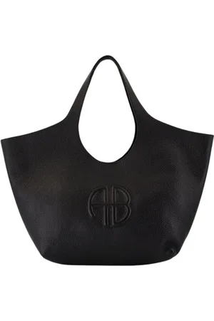ANINE BING Totes & shoppers - Medium Lili Tote Bag - Leather - Black in