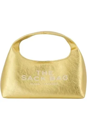 Marc Jacobs Crossbody bags - The Mini Sack Purse - Leather - Gold in