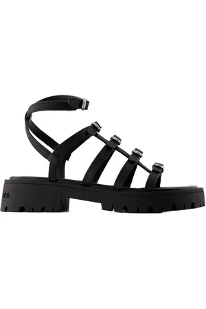 Marc Jacobs Sandalen - The Kiki Gladiator Sandals - Leather - Black in
