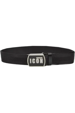 Dsquared2 Riemen - Black Nylon Icon Belt in
