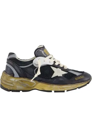 Golden Goose Low-Top Sneakers - Black Running Dad Sneakers in