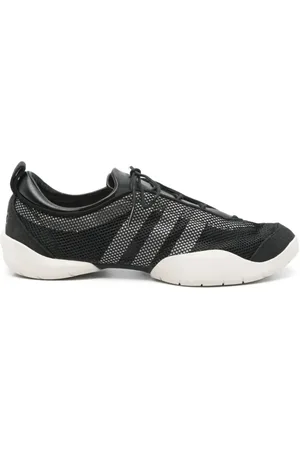 Y-3 Low-Top Sneakers - Black Mesh Sneakers in