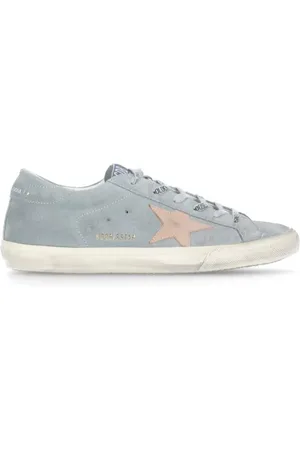 Golden Goose Low-Top Sneakers - Blue Super Star Sneakers in