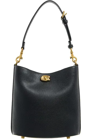 Coach Shoppers - Polished Pebble Soft Willow 19 in