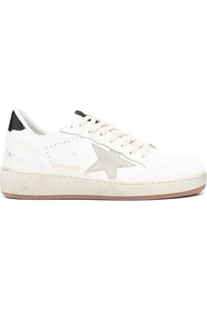 Golden Goose Low-Top Sneakers - White Ballstar 2 Sneakers in