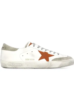 Golden Goose Low-Top Sneakers - White Super Star Classic Sneakers in