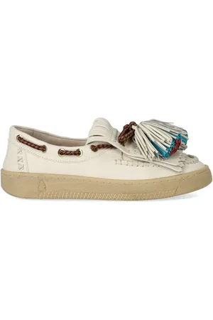Elena Iachi Smash White Loafer in