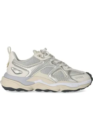 Axel Arigato Low-Top Sneakers - Satellite Runner Silver White Sneaker in