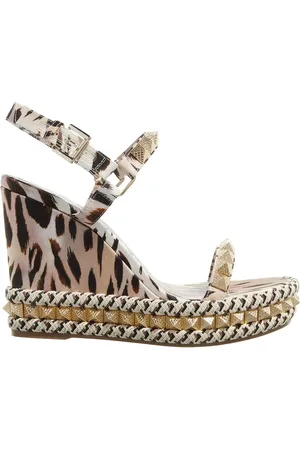 Christian Louboutin Sandalen met hak - Pyraclou 110 in