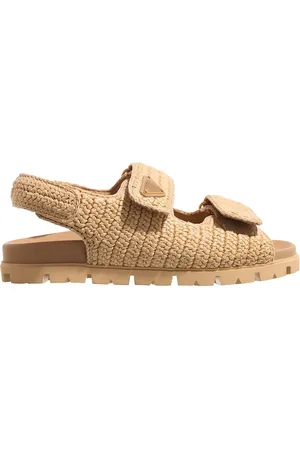 Prada Sandalen - Logo Patch Sandal in