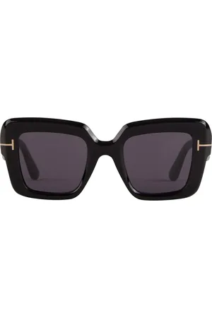 Tom Ford Zonnebrillen - Esme Rectangular Sunglasses in