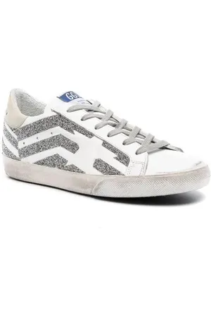 Golden Goose Low-Top Sneakers - Super-Star Low-Top Sneakers in