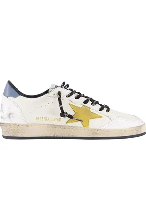 Golden Goose Low-Top Sneakers - Heren Ball Star Sneaker /Geel in