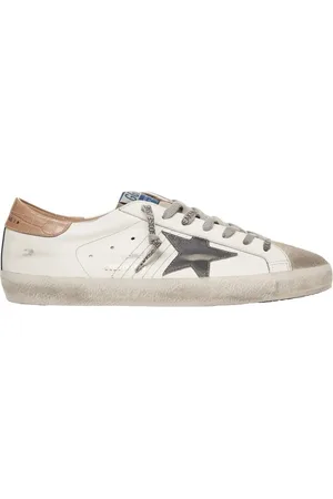 Golden Goose Low-Top Sneakers - Super Star Sneakers - Leather - White in
