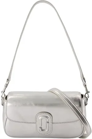 Marc Jacobs Hobo bags - The Small Shoulder Bag - Leather - Silver in