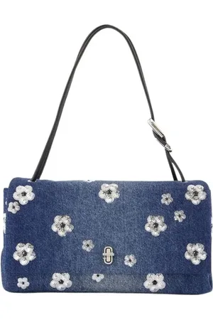 Marc Jacobs Hobo bags - The Large Dual Shoulder Bag - Cotton - Blue in