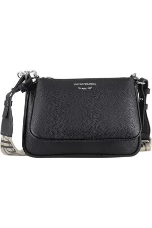 Emporio Armani Hobo bags - Compact Mini Bag With Textured Exterior in